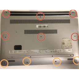Dell Inspiron 15-7548 Замена задней панели
